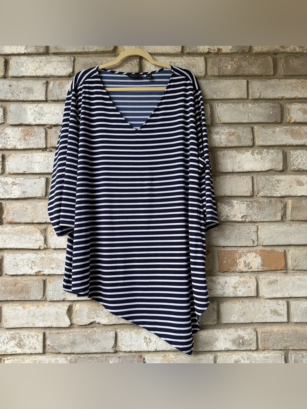 Susan Graver Everyday Asymmetrical Tunic Top